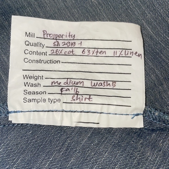 Lou & Grey Blue Jean Denim Spaghetti Strap TankTop - Picture 8 of 10